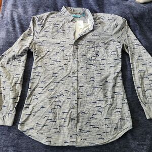 Tori Richards Long Sleeve Shirt Nylon Spandax